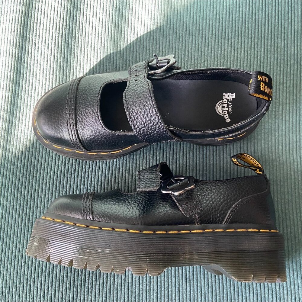 Dr. Martens Black Mary Jane Shoes